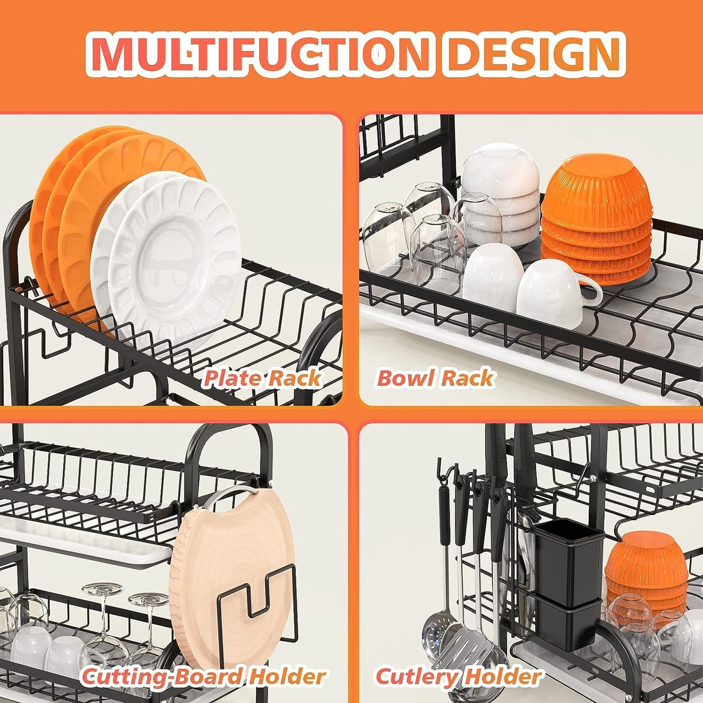 Stainless Steel Dish Drying Rack