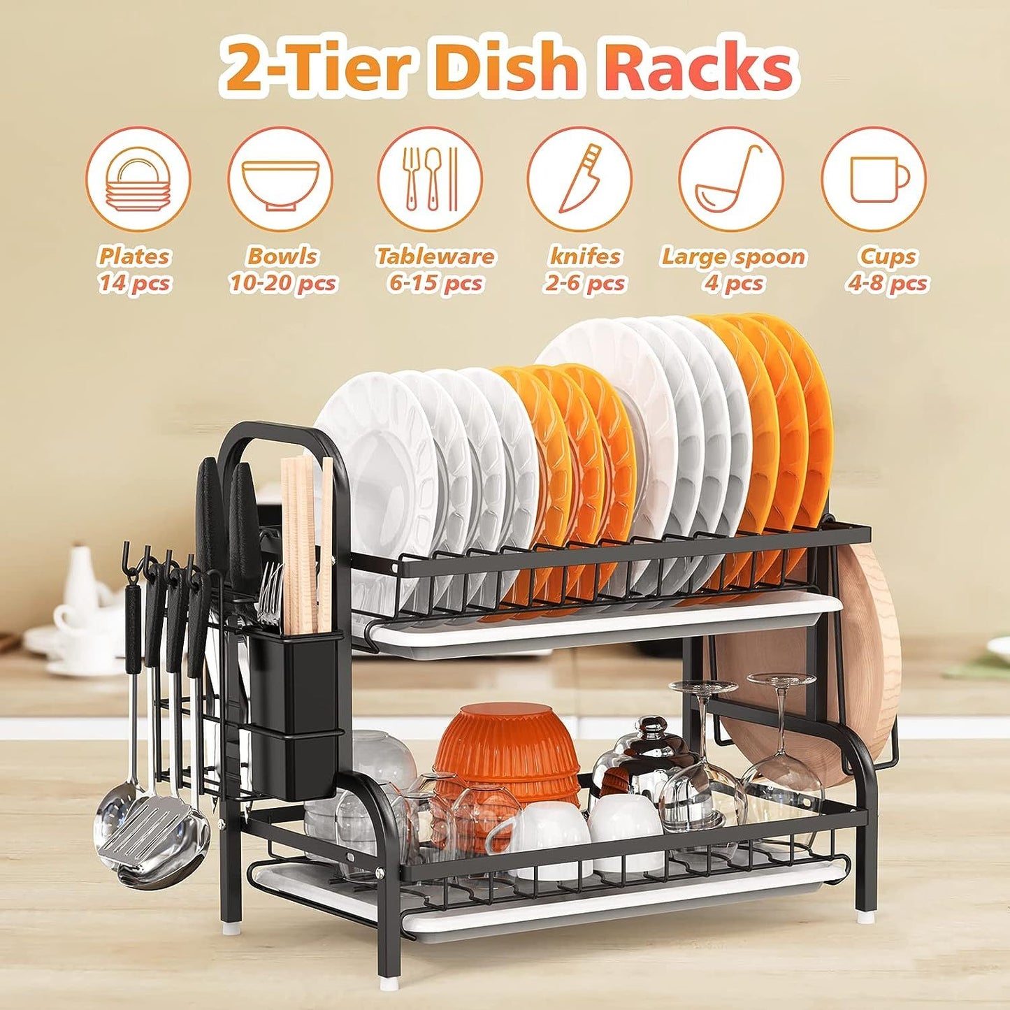 Stainless Steel Dish Drying Rack